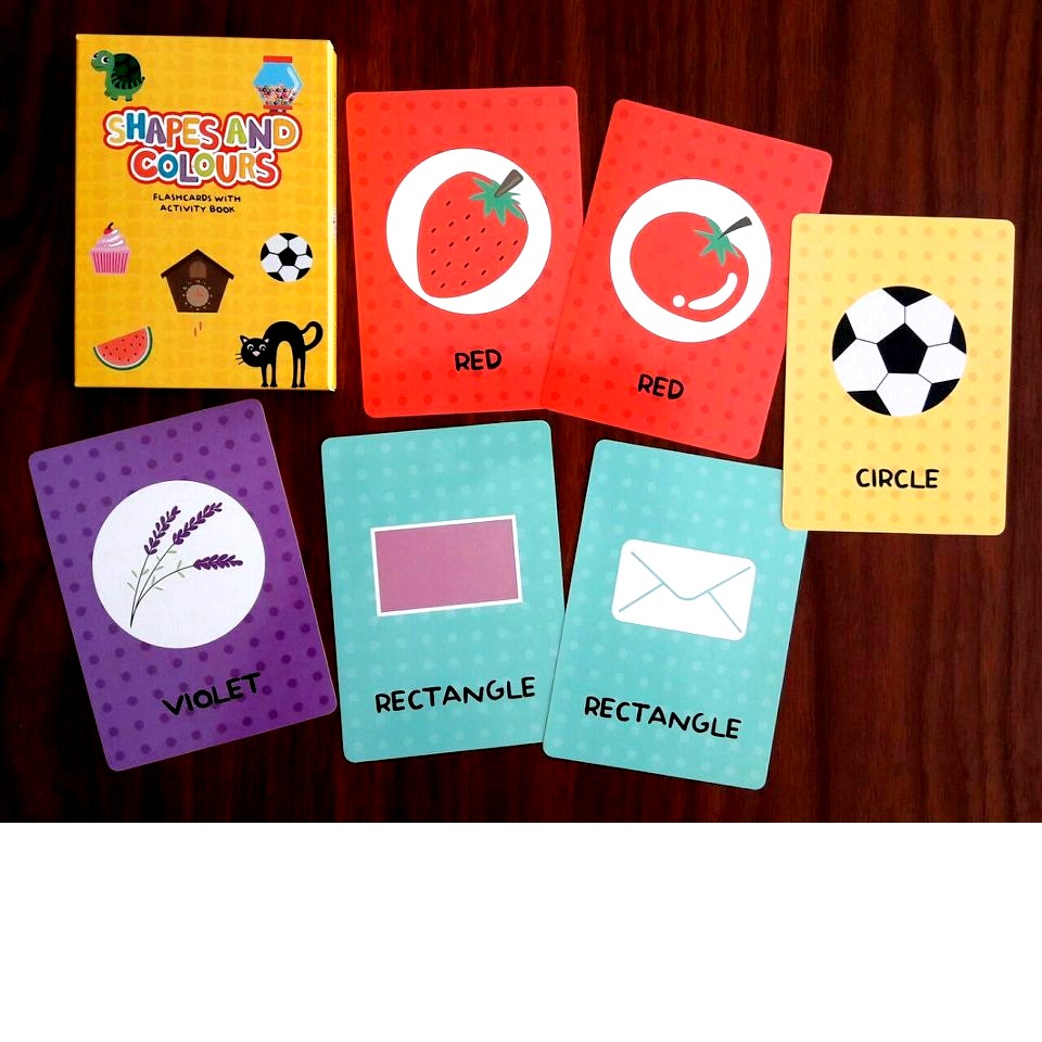 Shapes and colours. Juego de cartas Shapes and colours. Juego de cartas